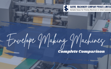 Envelope making machine