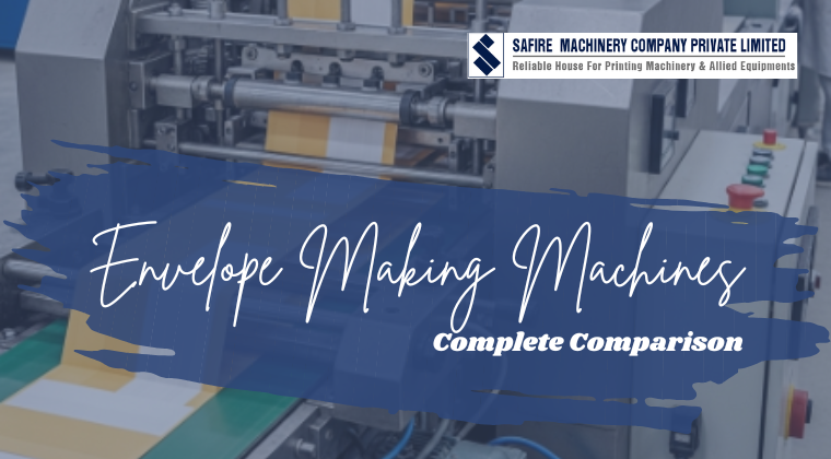 Envelope making machine