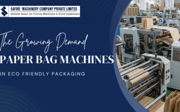 Growing demand for Paper bag machine in packaging industries.