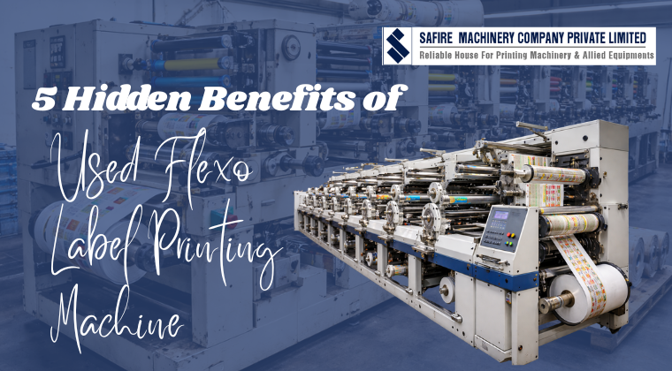 Hidden benefits of flexo label printing machine