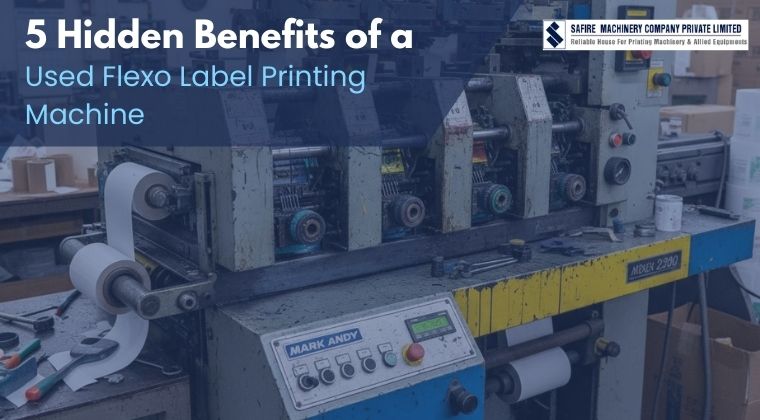 5 Hidden Benefits of a Used Flexo Label Printing Machine